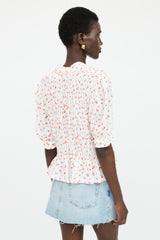 See By Chloé Printed Smock Top