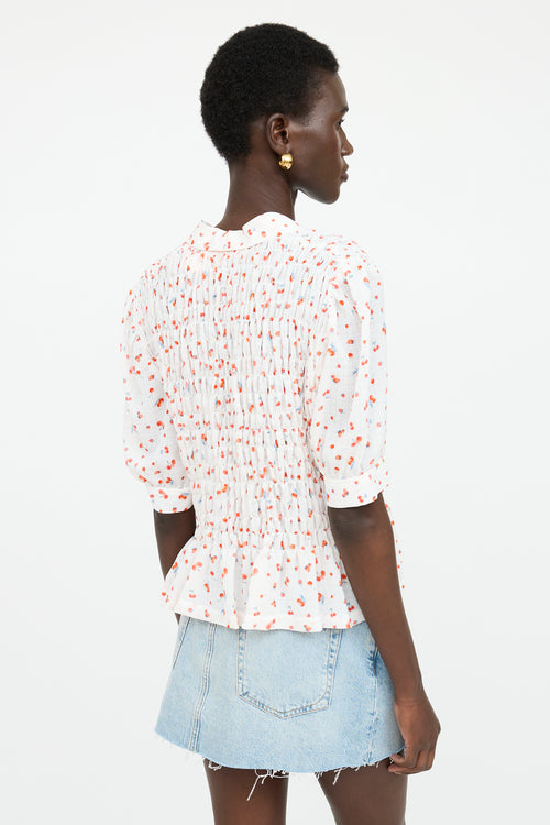 See By Chloé Printed Smock Top