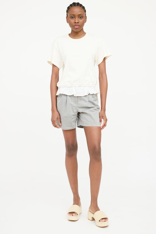 See By Chloé Cinch Ruffle Layer Top