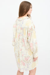 See By Chloé Ramie Printed Tunic Dress