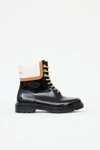 See by Chloé Rubber Combat Boot
