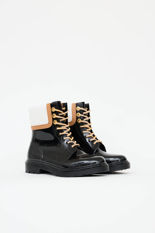 See by Chloé Rubber Combat Boot