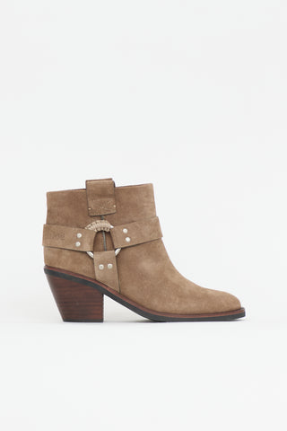 See by Chloé Suede Eddie Harness Boot