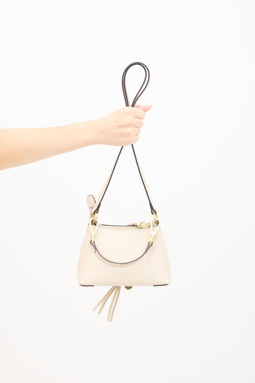 See by Chloé Beige Leather Joan Mini Bag