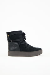See by Chloé Black Suede & Leather Boot