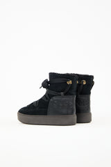 See by Chloé Black Suede & Leather Boot