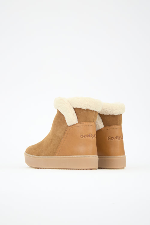 See by Chloé Shearling Juliet Boot