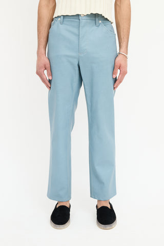 Séfr Faux Leather Trouser