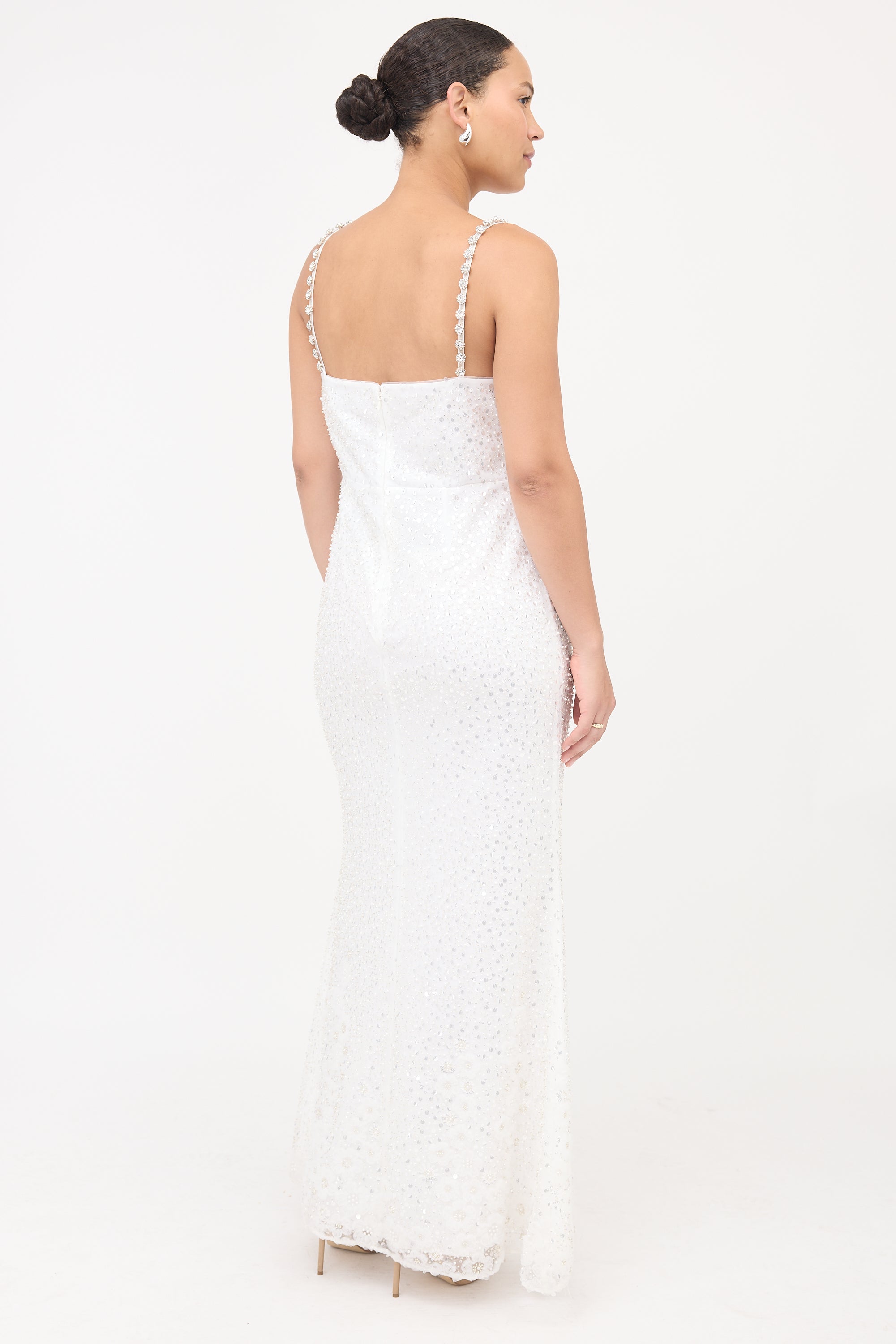 Self-Portrait // Beaded Sequin Maxi Dress VSP Consignment Self-Portrait // Beaded Sequin Maxi Dress VSP Consignment