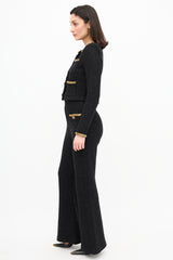 Self-Portrait Sequin Embellished Crop Cardigan