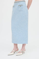 Self-Portrait Tweed Embellished Co-Ord Set