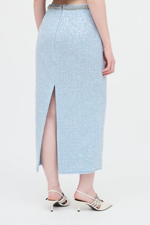 Self-Portrait Tweed Embellished Co-Ord Set