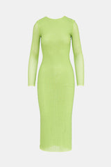 Self-Portrait Sequin Hot Fix Mesh Dress
