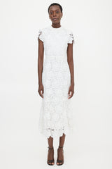 Self-Portrait Guipure Lace Dress
