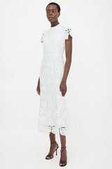 Self-Portrait Guipure Lace Dress