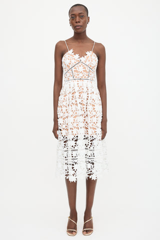 Self-Portrait Guipure Lace Azaelea Dress