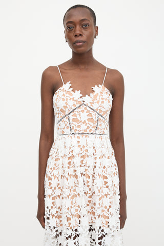 Self-Portrait Guipure Lace Azaelea Dress