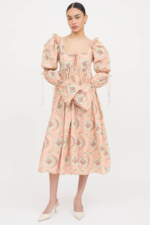 Selkie Floral Rapunzel Dress