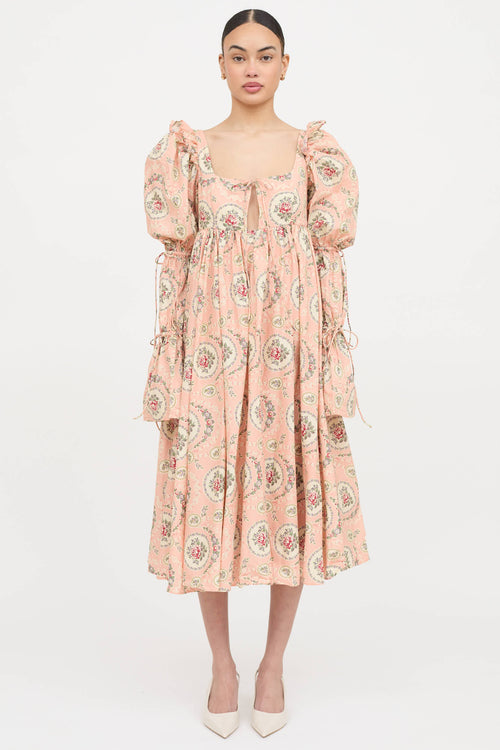 Selkie Floral Rapunzel Dress