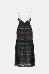 Self-Portrait Teardrop Guipure Dress
