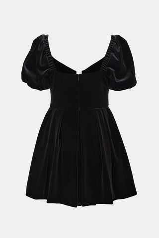 Self-Portrait Velvet Sweetheart Mini Dress