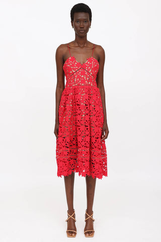 Self-Portrait Azaelea Sleeveless Dress