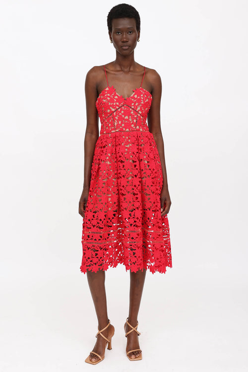Self-Portrait Azaelea Sleeveless Dress