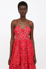 Self-Portrait Azaelea Sleeveless Dress