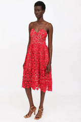 Self-Portrait Azaelea Sleeveless Dress
