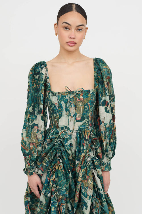 Selkie Unicorn Floral Romantics Dress