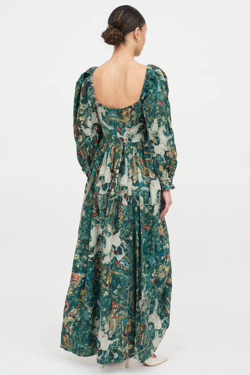 Selkie Unicorn Floral Romantics Dress