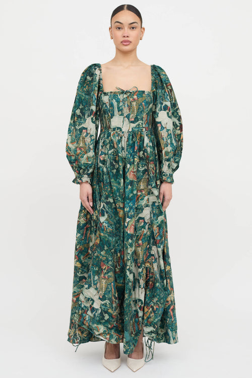 Selkie Unicorn Floral Romantics Dress