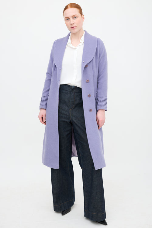 Sentaler Wool Belted Coat
