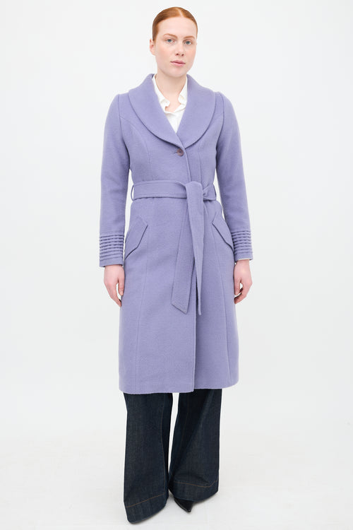 Sentaler Wool Belted Coat