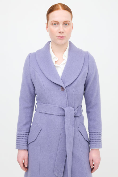 Sentaler Wool Belted Coat
