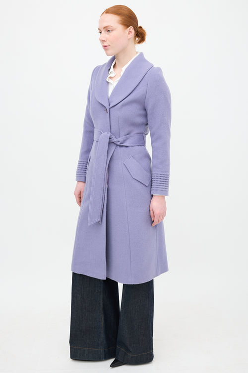 Sentaler Wool Belted Coat