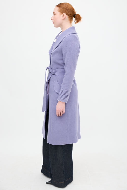 Sentaler Wool Belted Coat