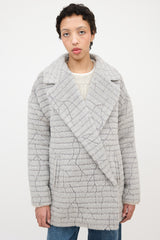 Sentaler Wool Notched Collar Coat