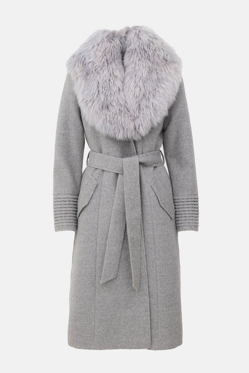 Sentaler Wool Suri Coat