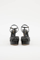 Sergio Rossi T-Strap Peep Toe Pump