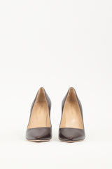 Sergio Rossi Brown Leather Pump