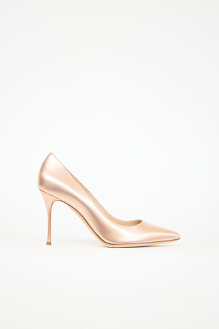 Sergio Rossi Leather Godiva Pump