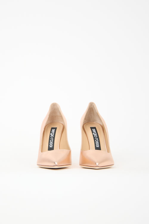 Sergio Rossi Leather Godiva Pump