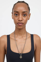 Sevan Bicakci 24K Yellow Gold Padlock Necklace