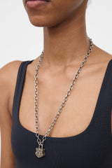 Sevan Bicakci 24K Yellow Gold Padlock Necklace