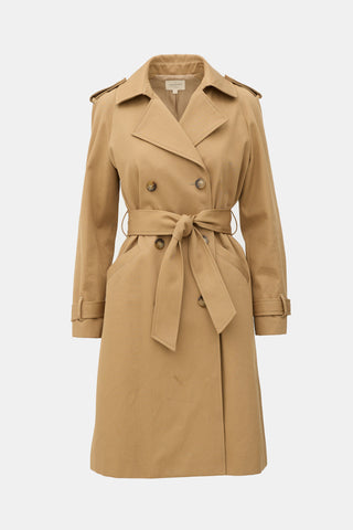 Sézane Belted Trench Coat