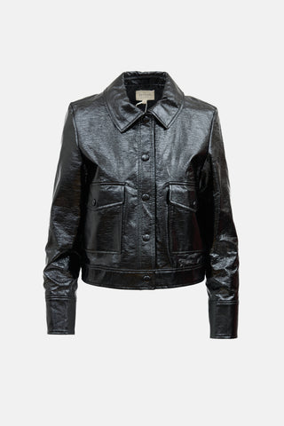 Sézane Terry Shiny Jacket