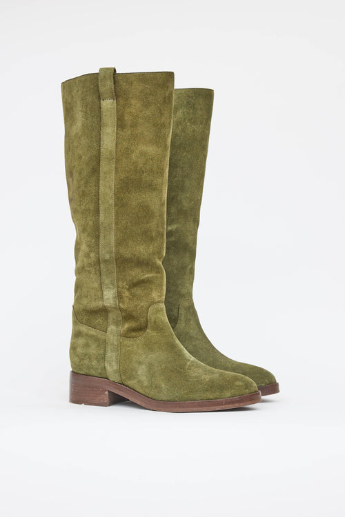 Sézane Suede Bridget Knee High Boot