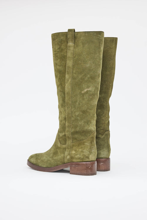 Sézane Suede Bridget Knee High Boot