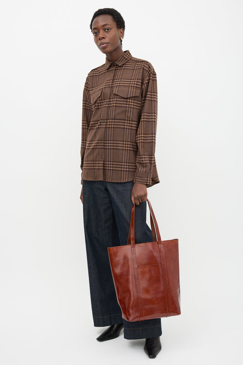 Patent Leather Le Cabas Tote Bag